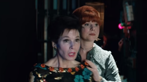 Renée Zellweger as Judy Garland and Jessie Buckley as Rosalyn Wilder in Judy Screengrab: Pathé/BBC Films