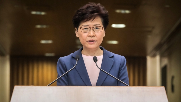 Carrie Lam admitted in a TV address the government's work on the bill had been a 'total failure'