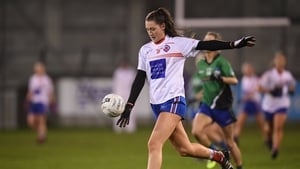 Hetherton scored a point for her club Clontarf in last year's All Ireland Ladies Intermediate Club Championship Final