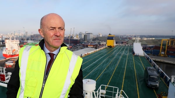 Dublin Port's chief executive Eamonn O'Reilly