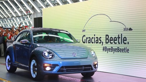 The final Beetle edition to be manufactured in central Mexico