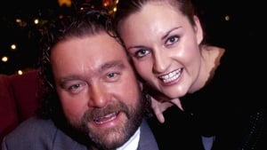 Brendan Grace and his daughter Melanie photographed by John Cooney for the RTÉ Guide in December 2002