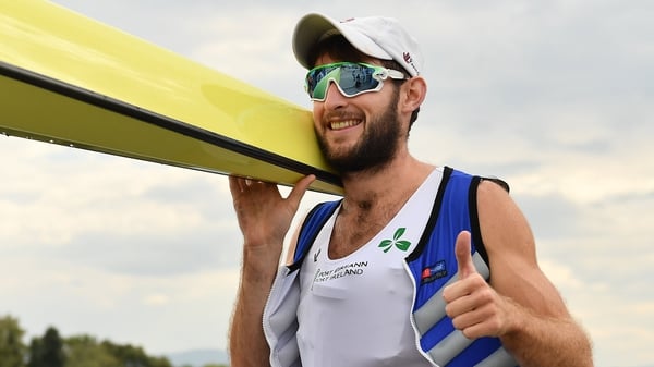 Paul O'Donovan paired up with Fintan McCarthy to deliver silver