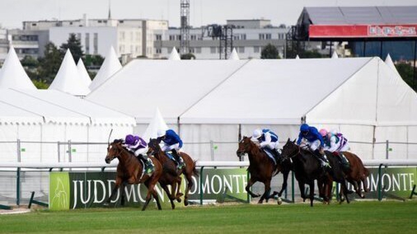 Japan and Ryan Moore hit the front at Longchamp