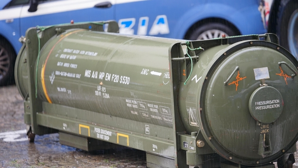 Italian police seize missile from far-right group