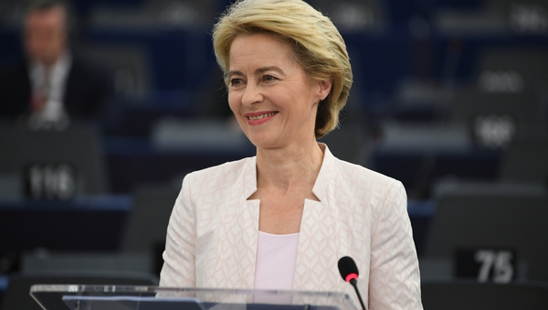 Ursula von der Leyen has become the commission's first female president