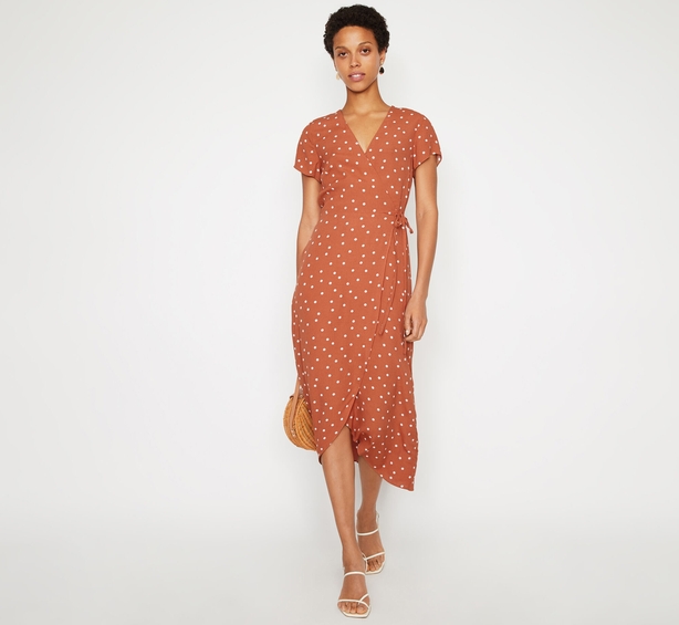 Warehouse polka 2024 dot dress