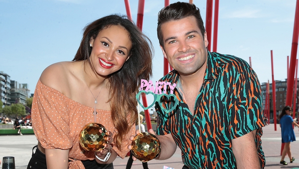 Amelle Berrabah and Joe McElderry star in the new musical Club Tropicana