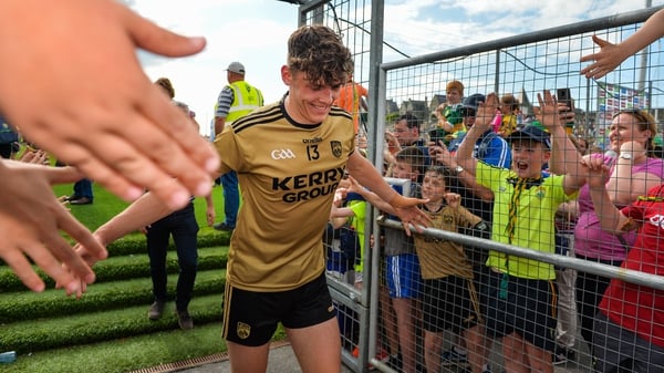 The Fossa youngster is already becoming a key figure in the Kerry team in just his second season of inter-county football