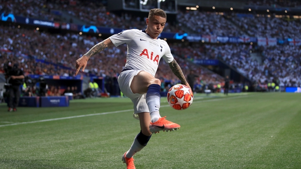 Kieran Trippier signed a five-year deal with Spurs in 2017