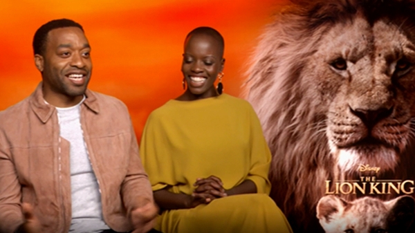 Chiwetel Ejiofor and Florence Kasumba