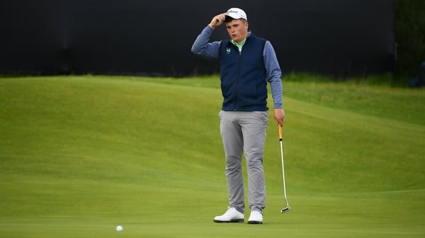 James Sugrue matched Darren Clarke on the first day of The Open