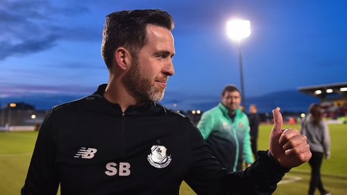 Shamrock Rovers manager Stephen Bradley