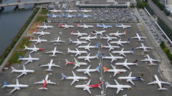 Airlines are parking or retiring thousands of aircraft due to the coronavirus pandemic