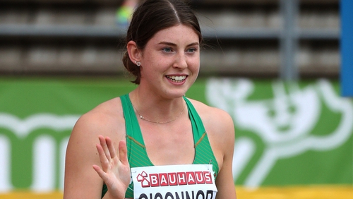 Kate O'Connor made Irish athletics history in Sweden