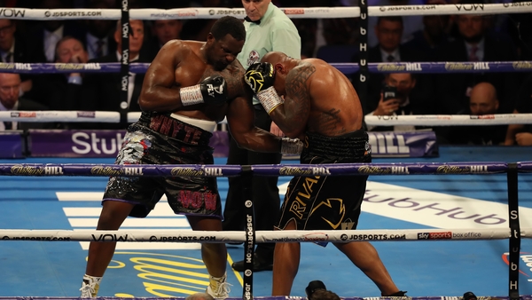 Dillian Whyte recovered from a knockdown to beat Oscar Rivas