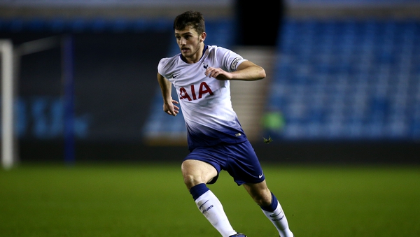 Troy Parrott has been training with the senior team at Tottenham