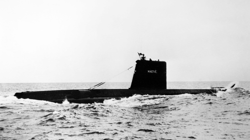 Minerve submarine was lost off France's southern coast with 52 sailors on board on 17 January 1968