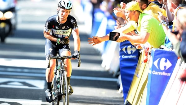 Manx rider Mark Cavendish was the leasing rider in the points classification at the Tour de France in 2011