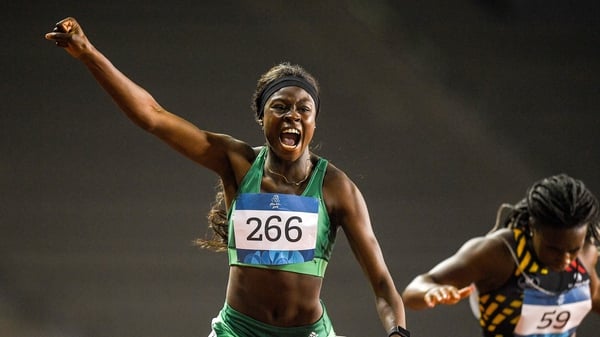 It's gold for Ireland at the Youth Olympics