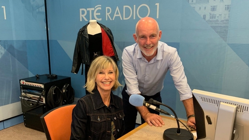 Olivia Newton-John told Ray D'Arcy - "I have a very positive attitude. I'm living with it. I'm doing great"