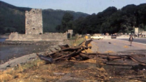 The aftermath of the Provisional IRA ambush at Warrenpoint in 1979 which killed 18 British soldiers