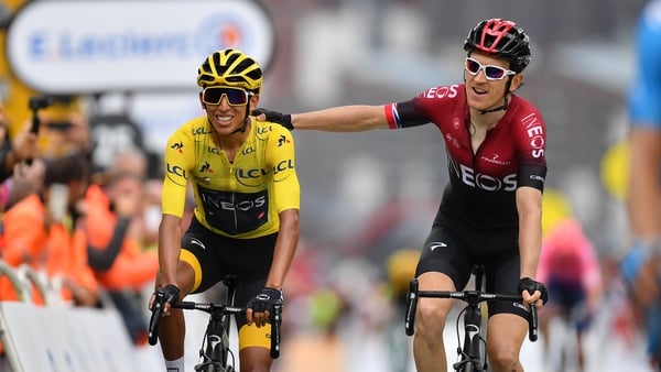 Bernal leads Geraint Thomas by 1.11 heading into the final stage