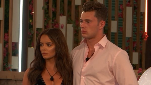 Maura and Curtis eyeing-up the Love Island prize money