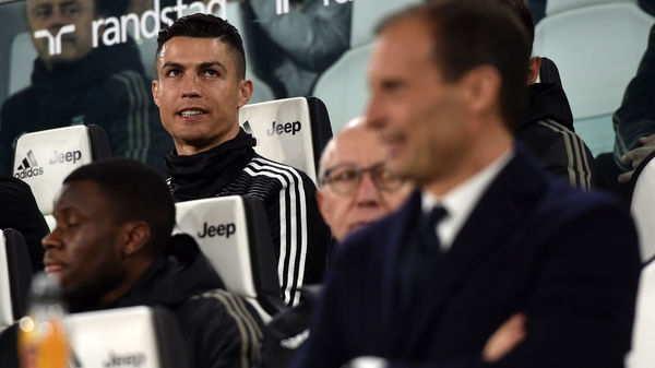 Cristiano Ronaldo stayed on the bench in Korea