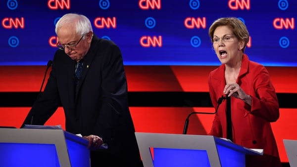 Bernie Sanders and Elizabeth Warren were criticised for their liberal policies