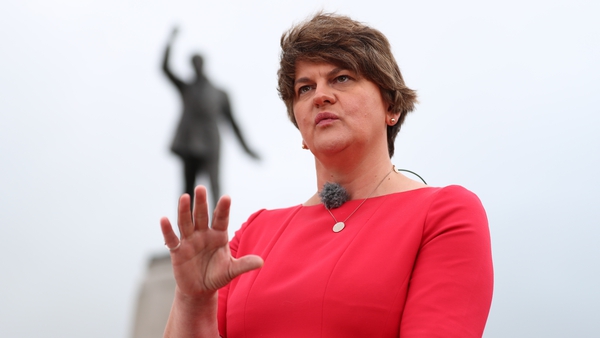 DUP leader Arlene Foster insists the party will not support any arrangements that create a barrier to East West trade