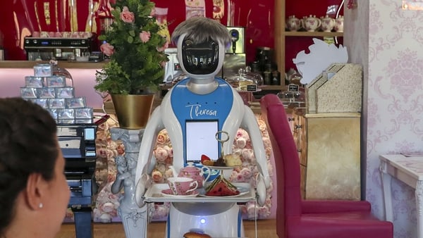 The restaurant owner said the robot is there to help staff, not replace them