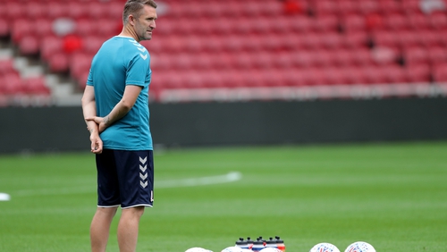 The 39-year-old is about to embark on his first season in club coaching with Middlesbrough