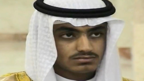 Earlier this year, the US offered a bounty of up to $1m for information on Hamza bin Laden's whereabouts