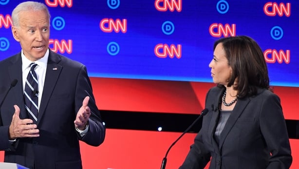 Biden And Harris Do Battle In Second Democrat Debate