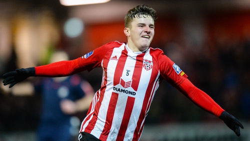 Ronan Hale during his Derry City days