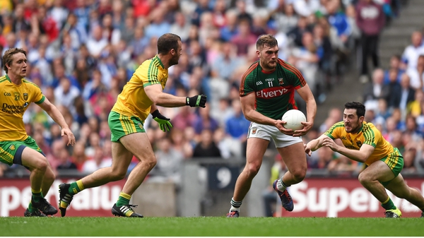 Action from the 2015 Donegal-Mayo All-Ireland