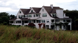 Emergency services were called to the Kennedy compound yesterday