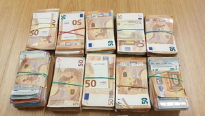 The money was found at the house in Co Kildare