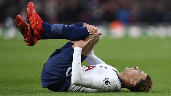 Alli has had persistent hamstring problems of late