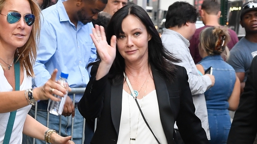 Shannen Doherty agreed to join 90210 re-boot after death of Luke Perry