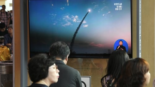 North Korea has threatened more weapons tests, after it fired its fourth set of projectiles in less than two weeks