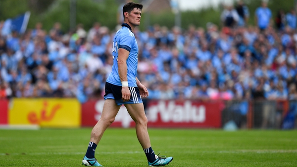 Diarmuid Connolly featured in his first championship game for almost 23 months on Sunday