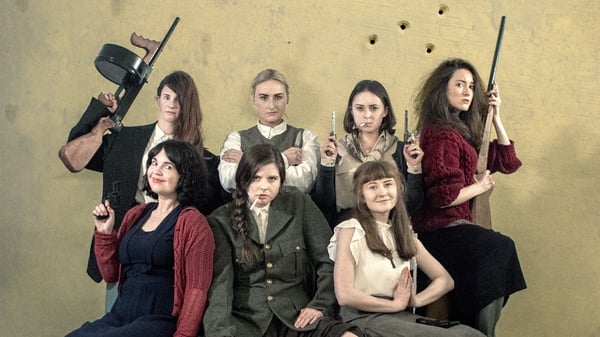 Gun crazy - the cast of Devious Theatre's The Roaring Banshees