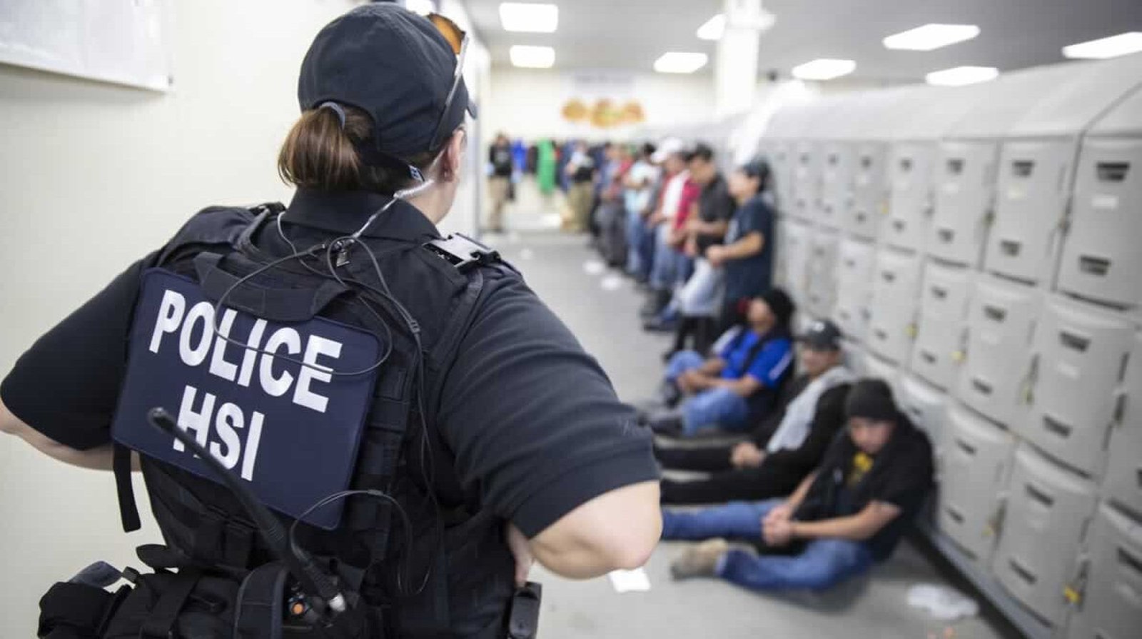 ICE Conducts Large-Scale Immigration Raid ICE Conducts Large-Scale Immigration Raid
