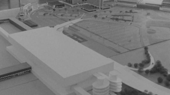 Architect's model of new Dublin Airport terminal (1969)