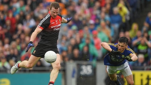 Boyle scores a goal against Kerry in 2017