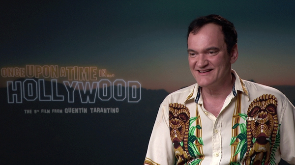 Quentin Tarantino talks to RTÉ Entertainment