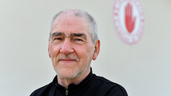 Mickey Harte photographed at Tyrone's centre of excellence near his home in Ballygawley recently