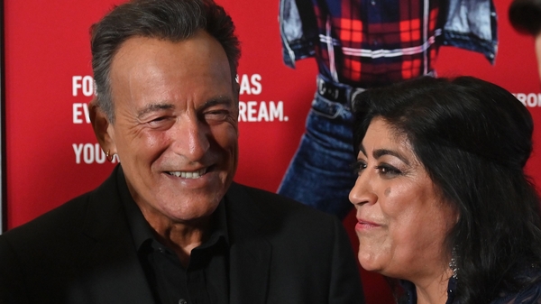 Blinded by the Light director Gurinder Chadha and Bruce Springsteen